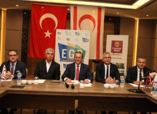 KKTC TURİZM ve ÇEVRE BAKANI Gazi Mağusa’ lı Sayın Fikri ATAOĞLU ve Bakanlık Müsteşarı Prof. Dr. İsmet ESENYEL EGD ( Ekonomi Gazetecileri Derneği ) Başkanı Celal TOPRAK’ ın daveti üzerine EGD Üyeleri ile biraraya geldi.