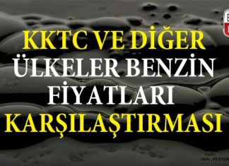 KKTC ve Diğer Ülkeler Benzin Fiyatları