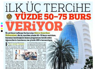 Rektörlüğünü Prof. Dr. Uğur ÖZGÖKER’ in Yaptığı KIBRIS AMERİKAN ÜNİVERSİTESİ Bu sene Öğrenci Sayısını 2 katına Öğretim Üyesi Sayısını ise 5 Katına Çıkartıyor.