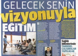 KAÜ’ DEN GELECEK SENİN VİZYONUYLA EĞİTİM