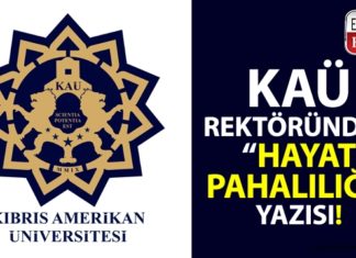 KIBRIS AMERİKAN ÜNİVERSİTESİ REKTÖRÜ ve TÜKETİCİNİN VE REKABETİN KORUNMASI DERNEĞİ Genel Başkanı Prof. Dr. Uğur ÖZGÖKER’ in “HAYAT PAHALLIĞINI” ÖNLEMEK İÇİN “REKABET KURUMU” nun ETKİN ÇALIŞMASI ve “SERBEST REKABET PİYASASININ” TÜM KURALLARIYLA EKSİKSİZ UYGULANMASI ÖNERİSİ