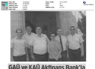 GAÜ ve KAÜ Akfinans Bank’la İşbirliği Protokolü İmzaladı