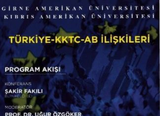 TÜRKİYE-KKTC-AB İLİŞKİLERİ PANELİ GİRNE AMERİKAN ÜNİVERSİTESİNDE YAPILDI