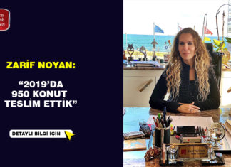 Noyanlar Group of Companies Satış Direktörü Zarif Noyan 2019 yılını değerlendirdi ve 2020 yılında yapılacak yeni projelerin müjdesini verdi.