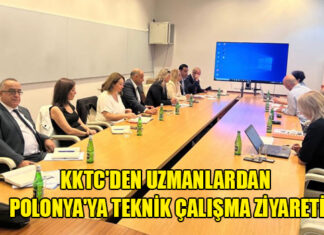 KKTC Uzmanlardan Polonya Başbakanlığına bağlı Malların Serbest Dolaşımı, Rekabet ve Tüketici Hakları Başkanlığı’na teknik çalışma ziyareti