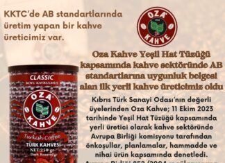 KKTC’de AB Standartlarında Üretim Yapan Bir Kahve Üreticimiz Var