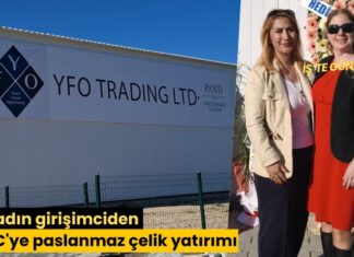 İki kadın girişimciden KKTC’ye paslanmaz çelik yatırımı