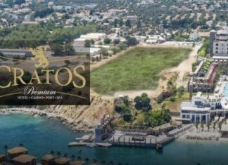 Tek kirli plaj Cratos Otel’e ait.