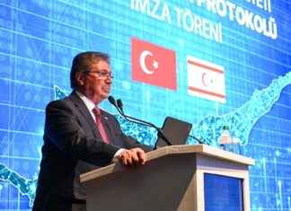 Başbakan Ünal Üstel, Kuzey Kıbrıs Türk Cumhuriyeti Fiber Dönüşüm Protokolü İmza Törenine Katıldı…