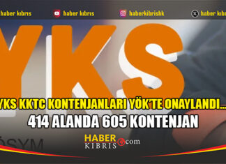 YKS KKTC kontenjanları YÖK’te onaylandı