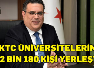 YKS sonuçları açıklandı: KKTC’deki kontenjanların yüzde 72.74’ü doldu