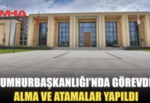 KKTC CUMHURBAŞKANLIĞI’NDA GÖREVDEN ALMA VE ATAMALAR YAPILDI