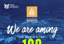 GİRNE AMERİKAN ÜNİVERSİTESİNİN ULUSLARARASI BAŞARISI