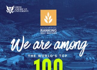 GİRNE AMERİKAN ÜNİVERSİTESİNİN ULUSLARARASI BAŞARISI