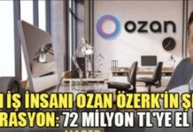 Kıbrıslı Türk iş insanı Ozan Özerk’in sahibi olduğu Ozan Elektronik Para’ya operasyon düzenlendi
