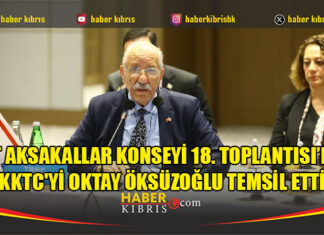 TDT Aksakallar Konseyi 18. Toplantısı’nda KKTC’yi Oktay Öksüzoğlu temsil etti