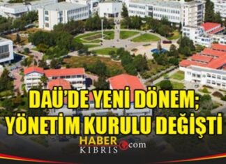 DAÜ’de yeni dönem; yönetim kurulu değişti