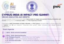 𝗖𝘆𝗽𝗿𝘂𝘀–𝗜𝗻𝗱𝗶𝗮 𝗔𝗜 𝗜𝗺𝗽𝗮𝗰𝘁 𝗣𝗿𝗲-𝗦𝘂𝗺𝗺𝗶𝘁 | 𝗗𝗿𝗶𝘃𝗶𝗻𝗴 𝗜𝗻𝗻𝗼𝘃𝗮𝘁𝗶𝗼𝗻 & 𝗚𝗿𝗼𝘄𝘁𝗵