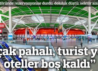 KKTC’ye Uçak Pahallı, Turist Yok, Kıbrıs’taki Oteller Boş Kaldı