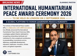 International Humanitarian Peace Award Ceremony 2026