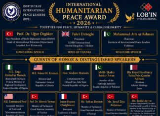 International Humunitarian Peace Award 2026