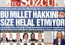 SÖZCÜ GAZETESİNİN CAHİLLİĞİ