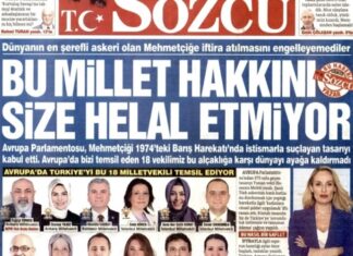 SÖZCÜ GAZETESİNİN CAHİLLİĞİ