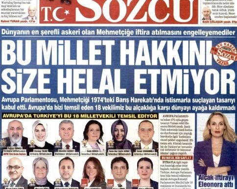 SÖZCÜ GAZETESİNİN CAHİLLİĞİ