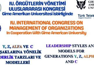 4. ULUSLARARASI ÖRGÜTLERİN YÖNETİMİ KONGRESİ – GİRNE KKTC – 12-14 Kasım 2026