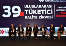 DMW – Uluslararası Diplomatlar Birliği Başkan Yrd. ve TKKTTOD Başkanı Prof. Dr. Uğur Özgöker 39. ULUSLARARASI TÜKETİCİ KALİTE ZİRVESİ’nde düzenlenen panelin moderatörlüğünü yaptı.