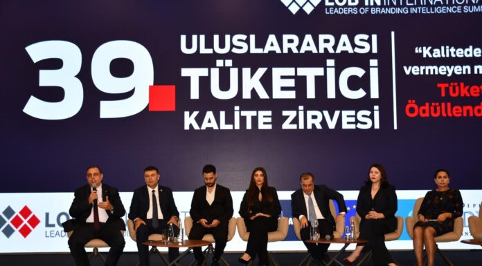 DMW – Uluslararası Diplomatlar Birliği Başkan Yrd. ve TKKTTOD Başkanı Prof. Dr. Uğur Özgöker 39. ULUSLARARASI TÜKETİCİ KALİTE ZİRVESİ’nde düzenlenen panelin moderatörlüğünü yaptı.