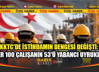 KKTC’de çalışanların çoğunluğu artık yabancı uyruklu